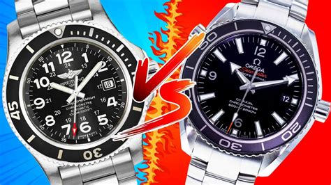 breitling watches vs omega|Breitling seamaster.